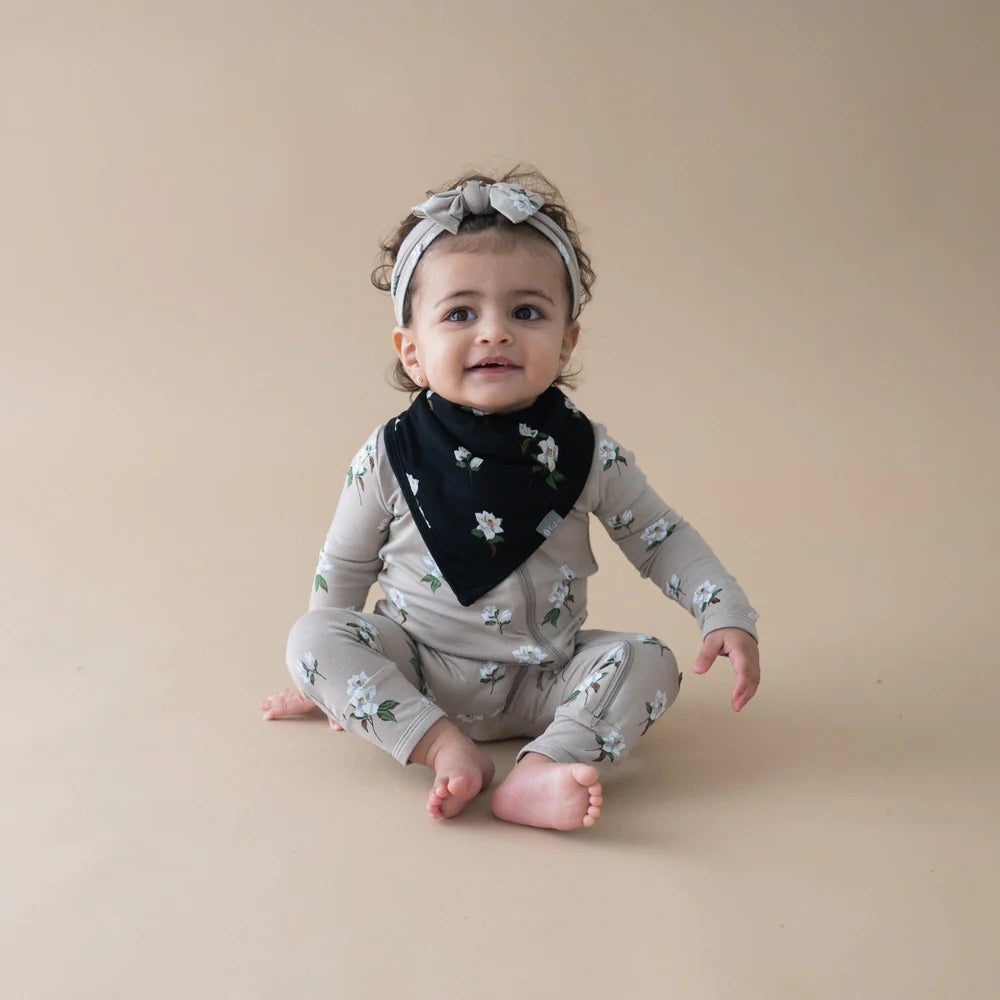 Kyte Baby Bib - Small Midnight Magnolia