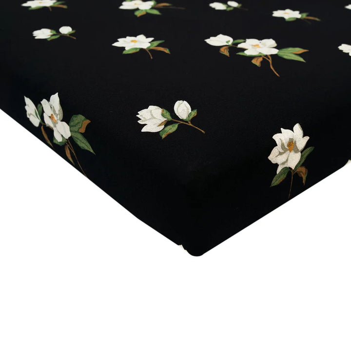Kyte Baby Crib Sheet - Small Midnight Magnolia