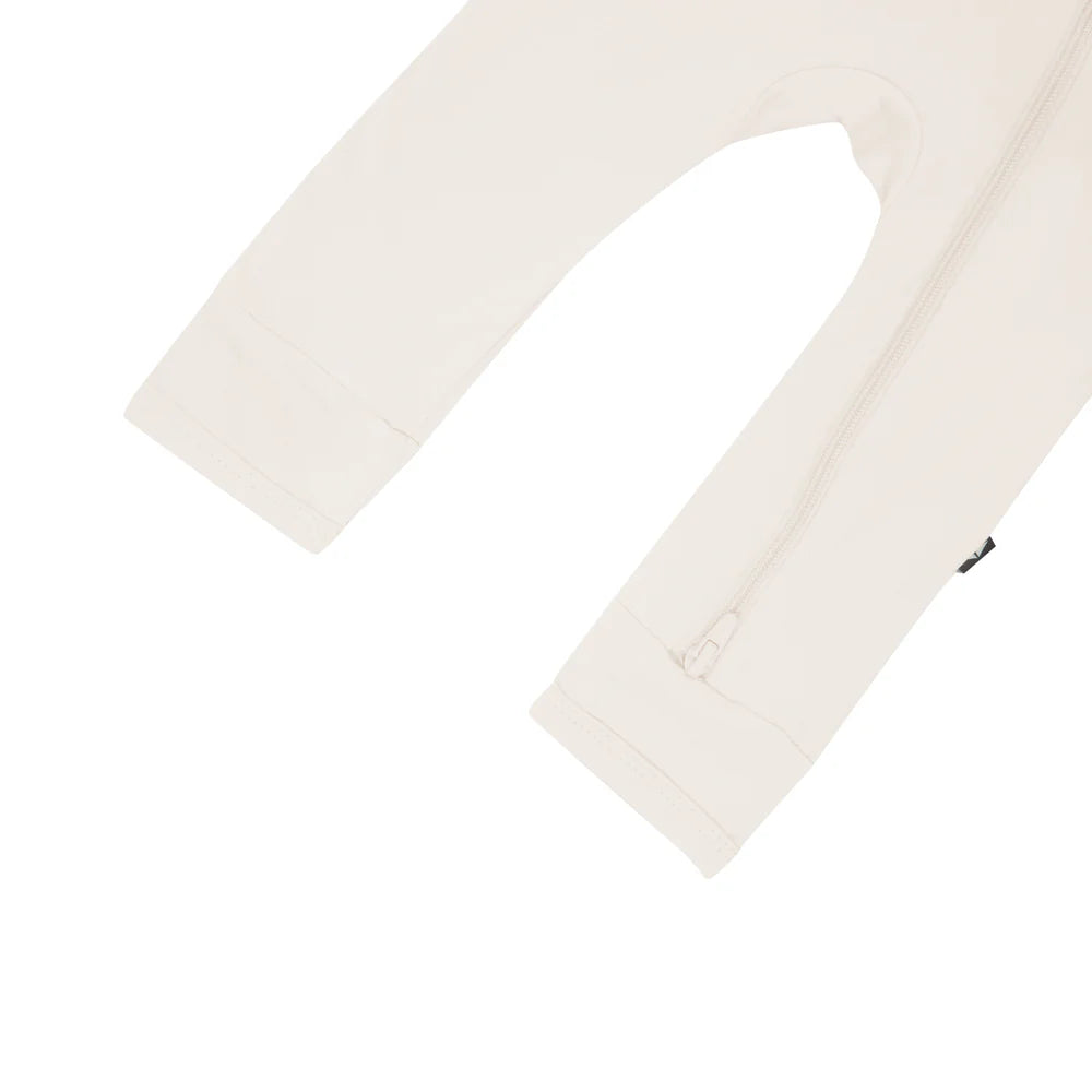 Kyte Baby Zippered Romper - Oat
