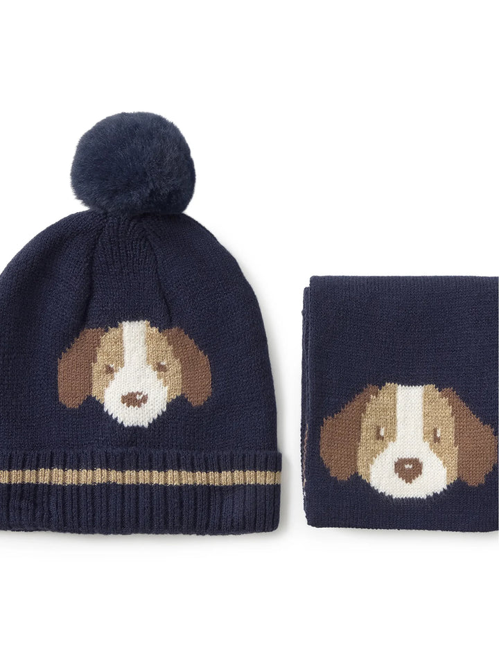 Mayoral Hat &amp; Scarf Set - Night
