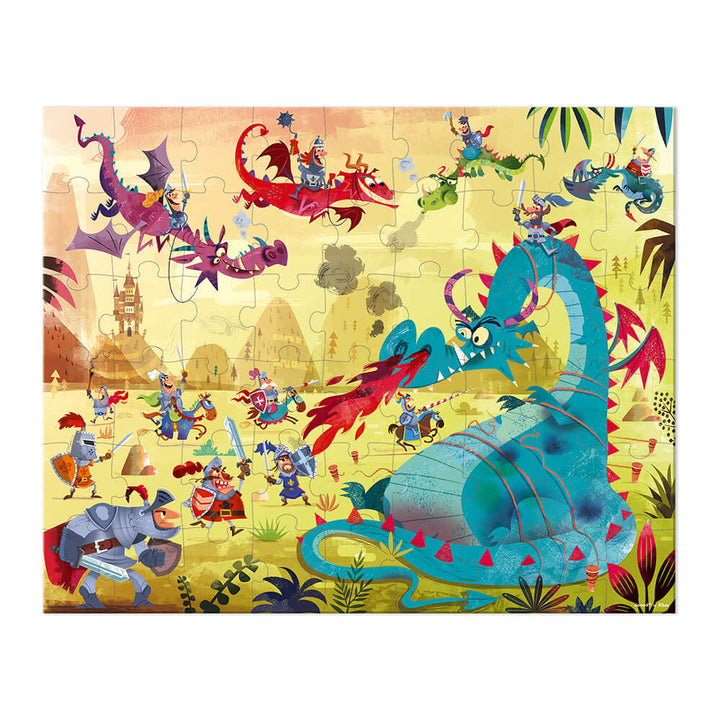 Janod 54pc Dragons Puzzle