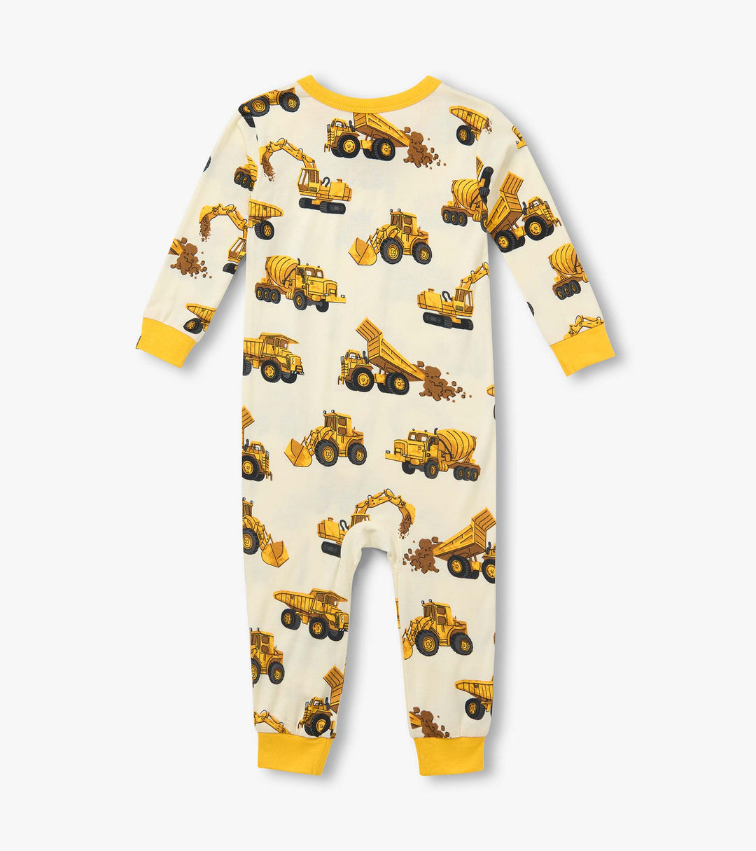 Hatley Construction Trucks Bamboo Coverall