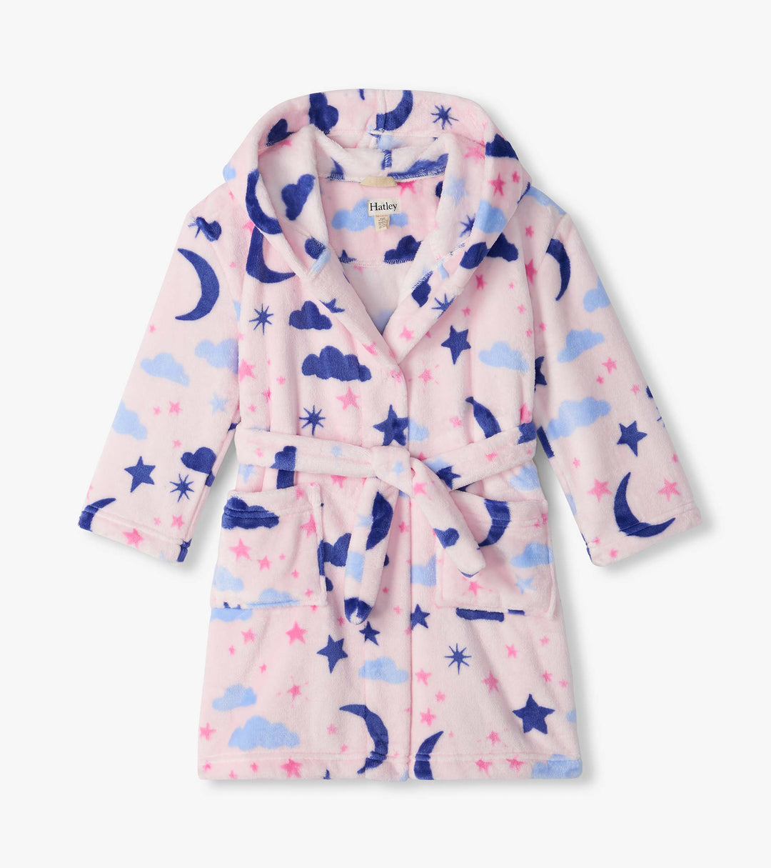 Hatley Night Sky Fuzzy Fleece Robe