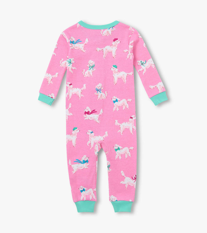 Hatley Poodle Pups Cotton Rib Coverall