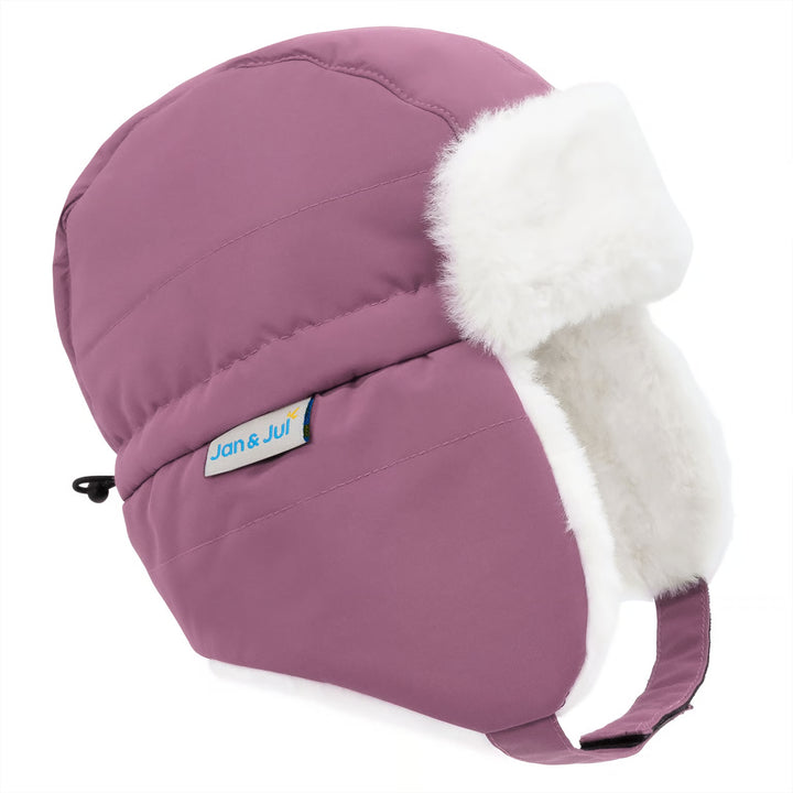 Jan &amp; Jul Toasty-Dry Trapper Winter Hat - Dark Plum