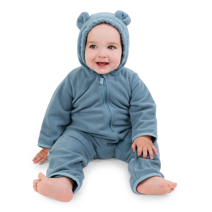 Jan &amp; Jul Fleece Suit - Stormy Blue