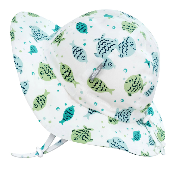 Jan &amp; Jul Cotton Floppy Hat - Fish Friends