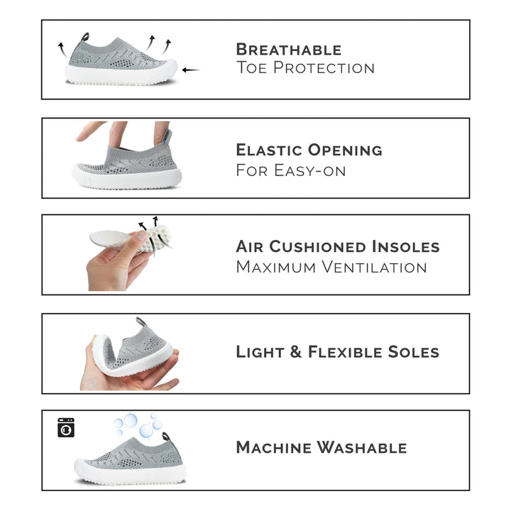 Jan &amp; Jul Breeze Knit Shoes - Driftwood