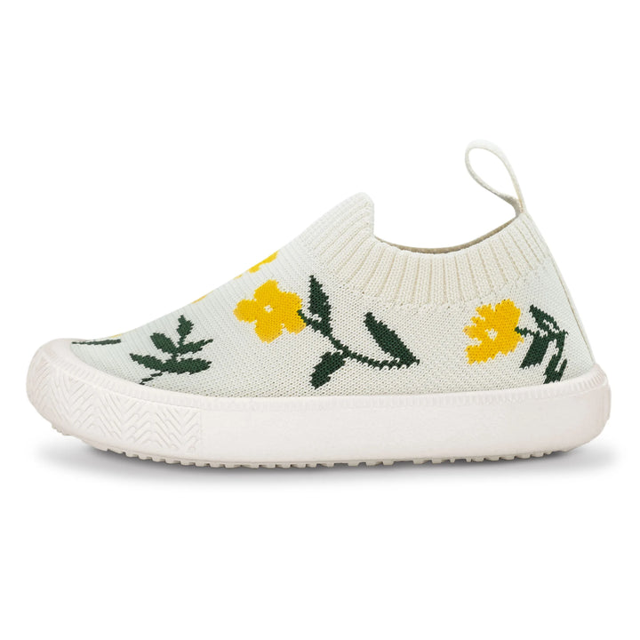 Jan &amp; Jul Graphic Knit Shoes - Yellow Flower