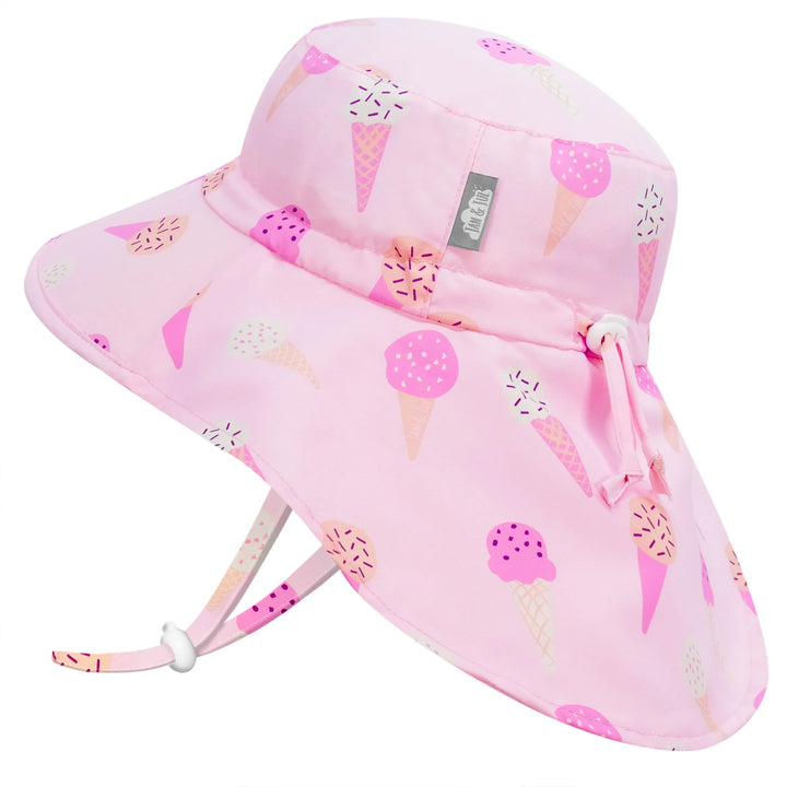 Jan &amp; Jul Aqua Dry Xplorer Hat - Pink Ice Cream