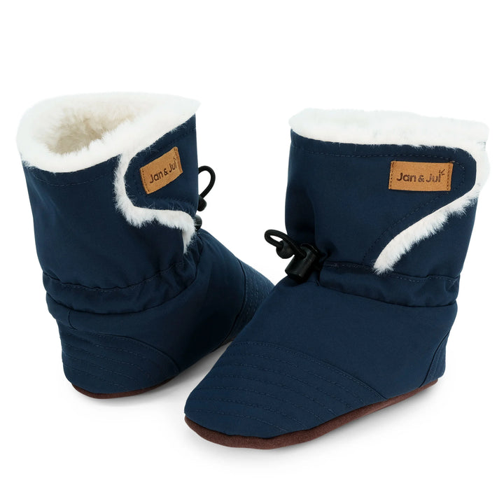 Jan &amp; Jul Stay-Put Winter Booties - Dark Navy