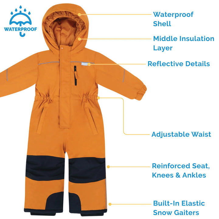 Jan &amp; Jul Toasty-Dry Snow Suit - Cinnamon