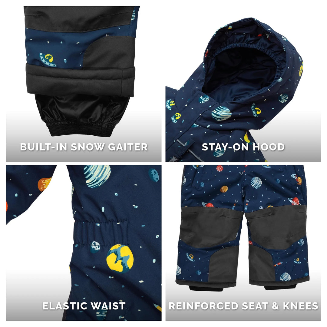 Jan &amp; Jul Toasty-Dry Snow Suit - Planet Patrol