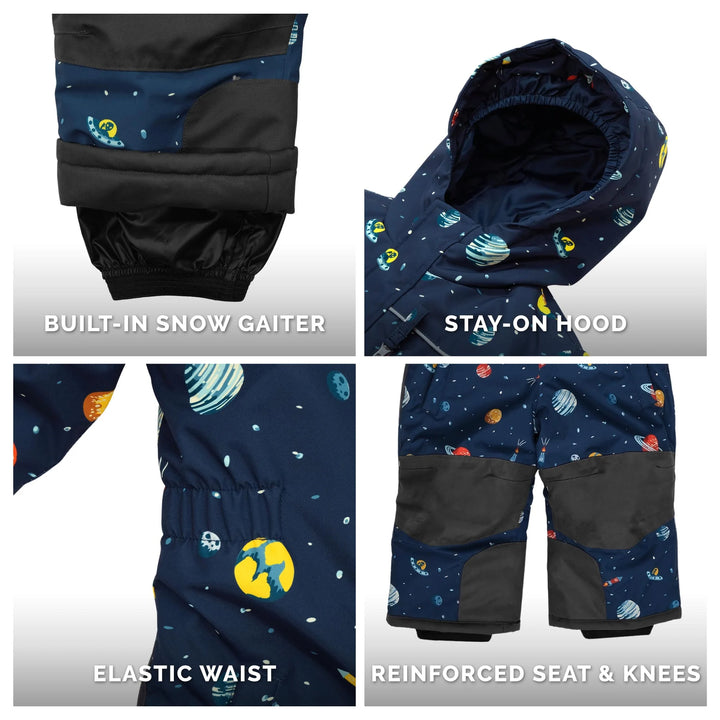 Jan &amp; Jul Toasty-Dry Snow Suit - Planet Patrol