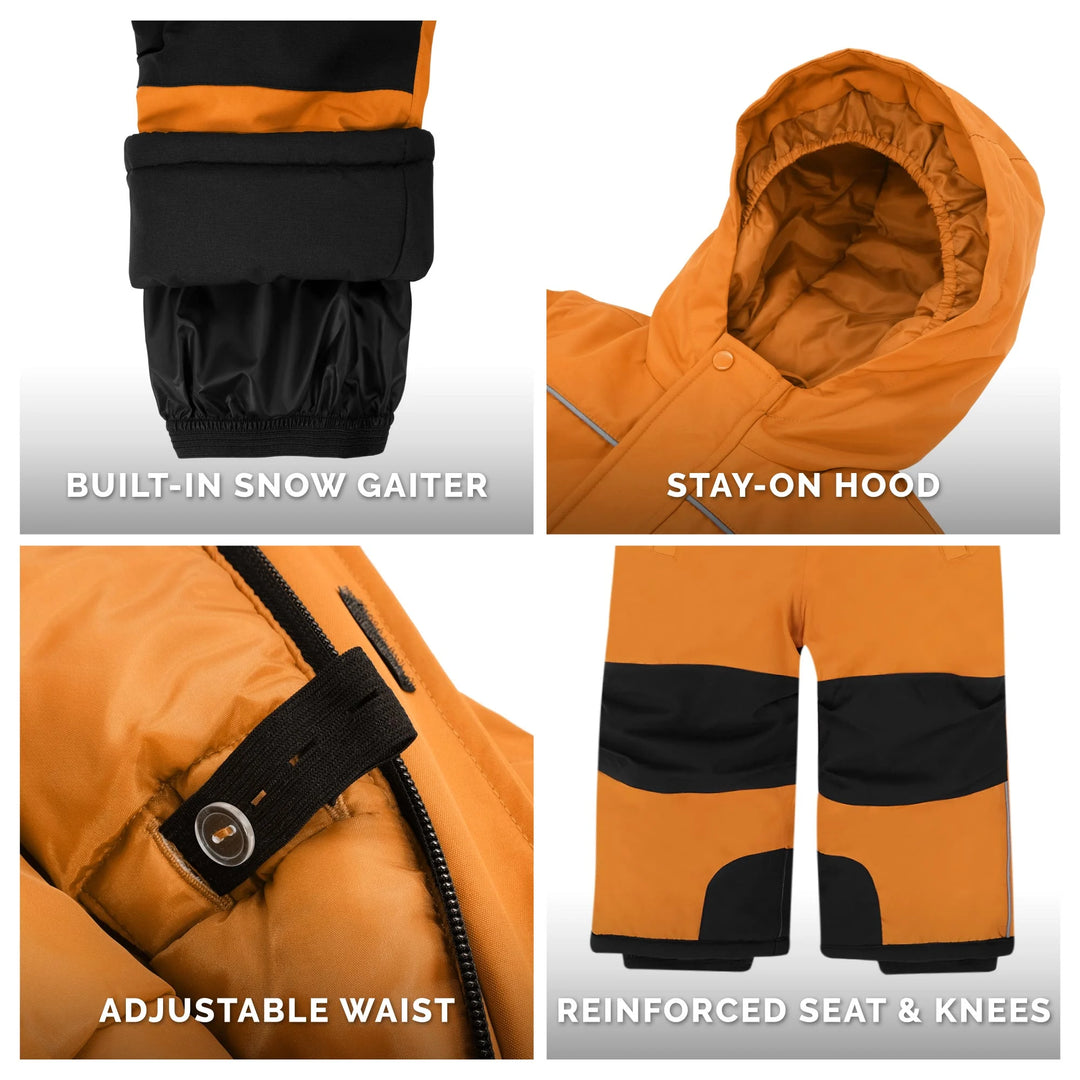 Jan &amp; Jul Toasty-Dry Snow Suit - Cinnamon