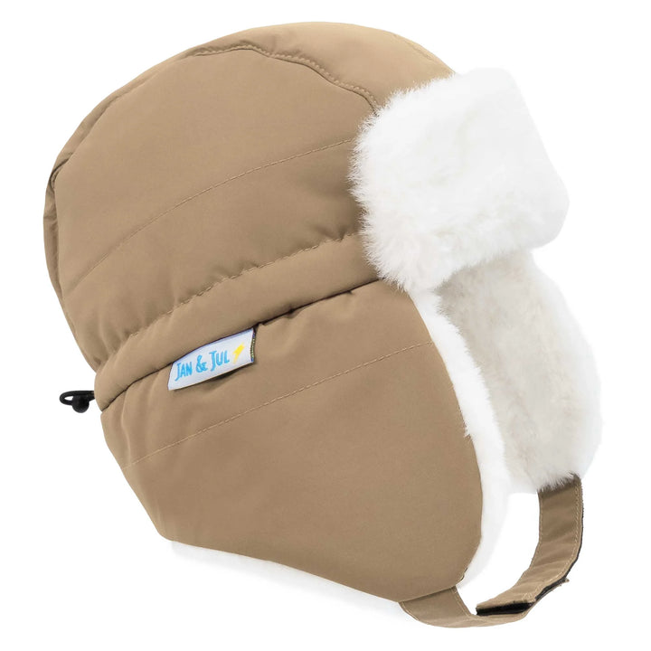 Jan &amp; Jul Toasty-Dry Trapper Winter Hat - Soft Brown