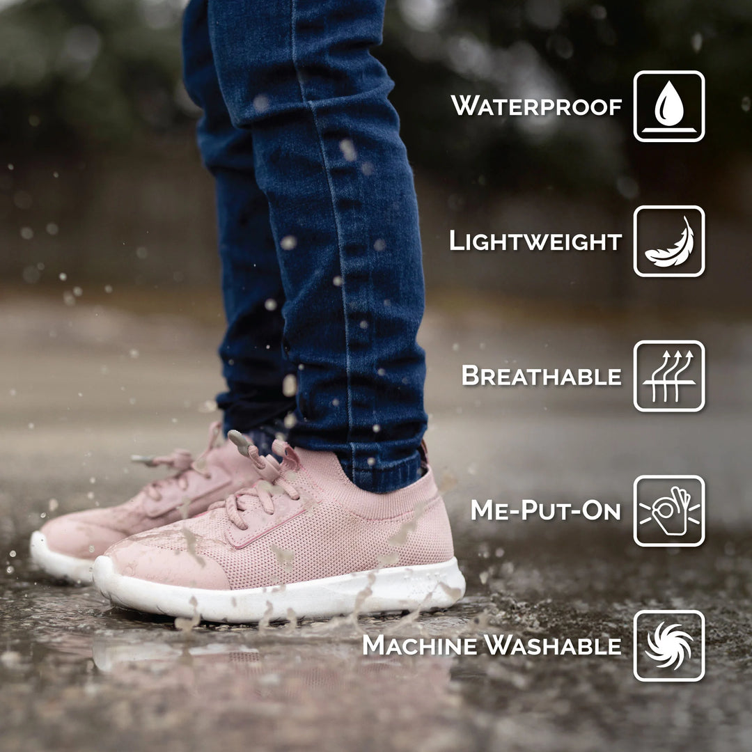 Jan &amp; Jul Rainrunner Waterproof Sneakers - Magenta Magic