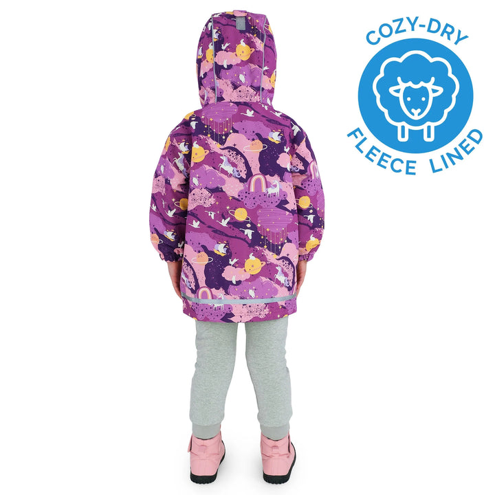 Jan &amp; Jul Cozy-Dry Rain Jacket - Purple Dream