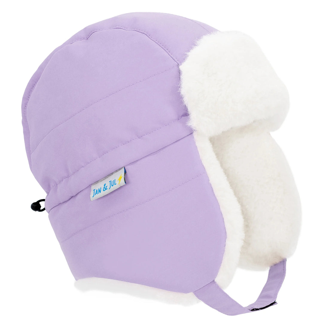 Jan &amp; Jul Toasty-Dry Trapper Winter Hat - Lavender