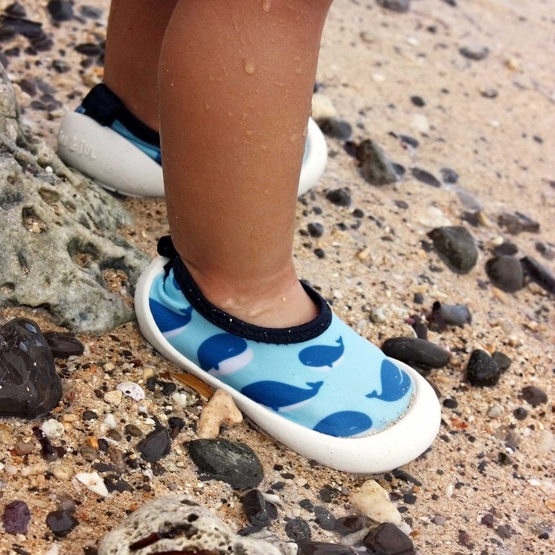 Jan &amp; Jul Water Play Shoes - Blue Whale