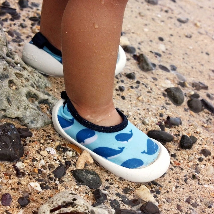 Jan &amp; Jul Water Play Shoes - Blue Whale