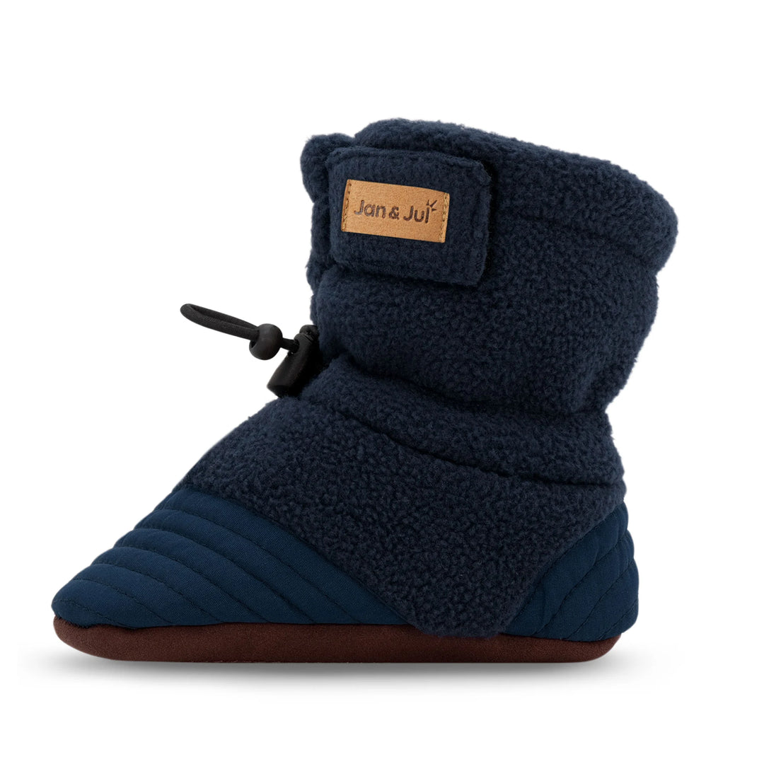 Jan &amp; Jul Stay-Put Cozy Booties - Dark Navy