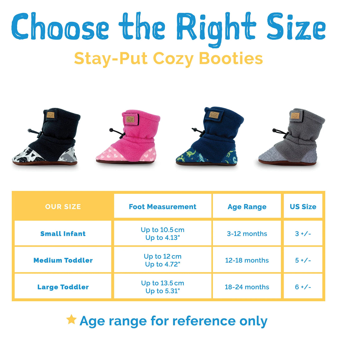 Jan &amp; Jul Stay-Put Cozy Booties - Dark Navy