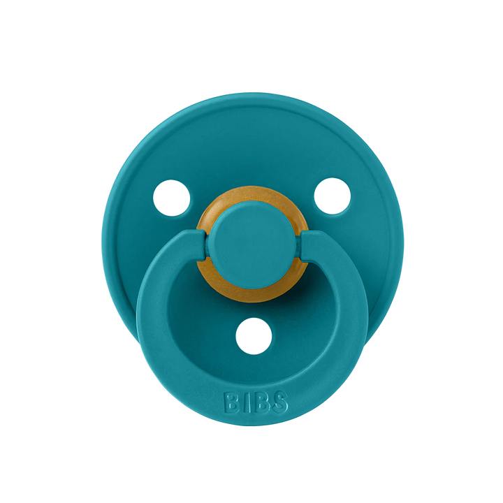 BIBS Round Colour Pacifiers - Size 1 (0-6m)