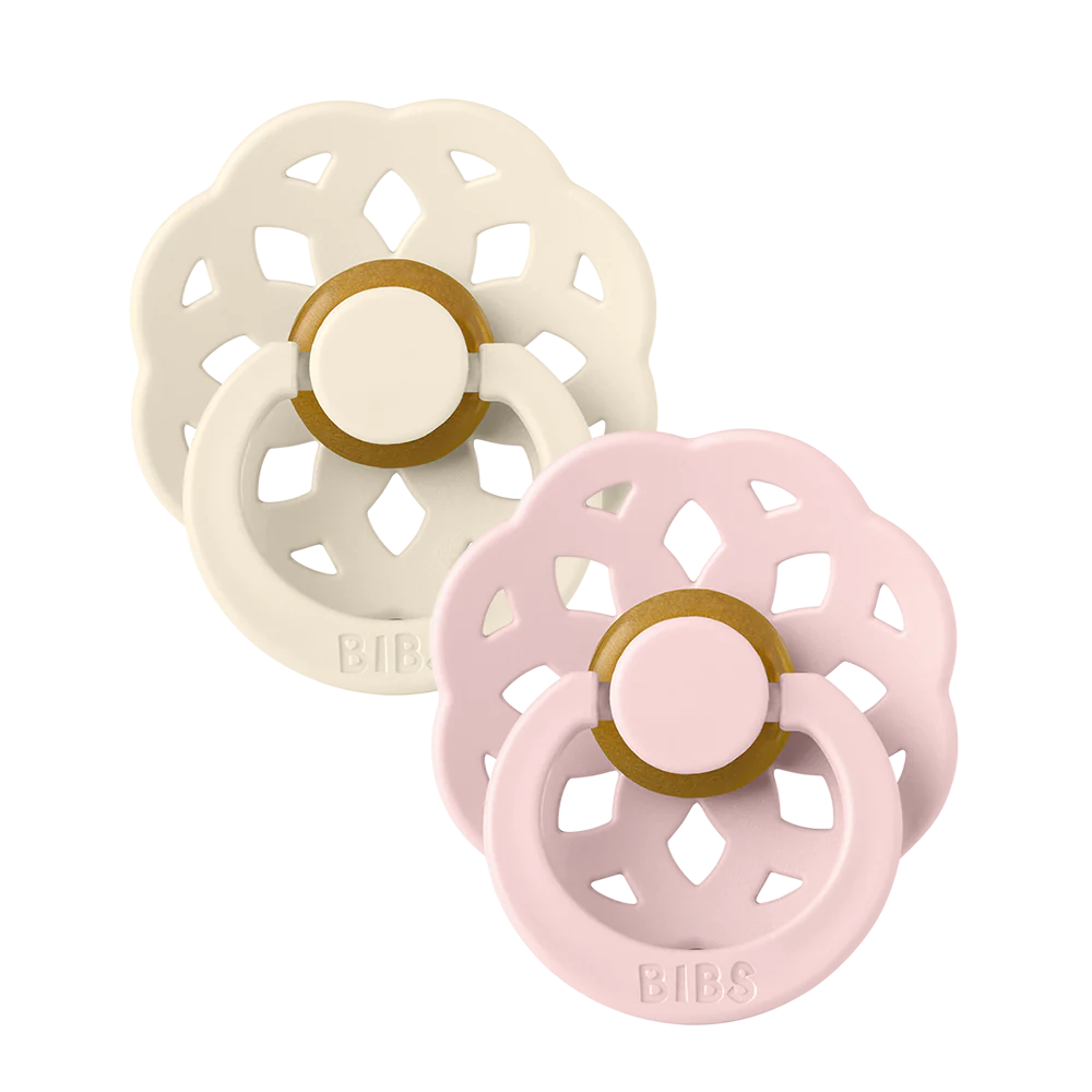 BIBS Round Boheme Pacifier - Size 1 (0-6m)