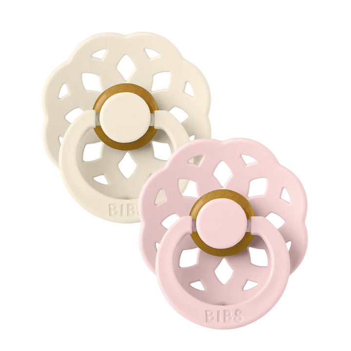 BIBS Round Boheme Pacifier - Size 1 (0-6m)