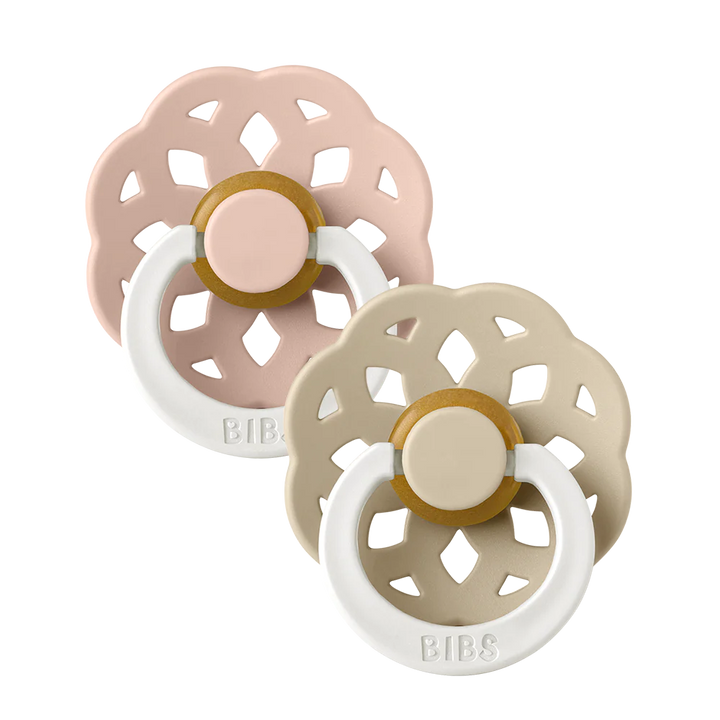 BIBS Round Boheme Pacifier - Size 1 (0-6m)