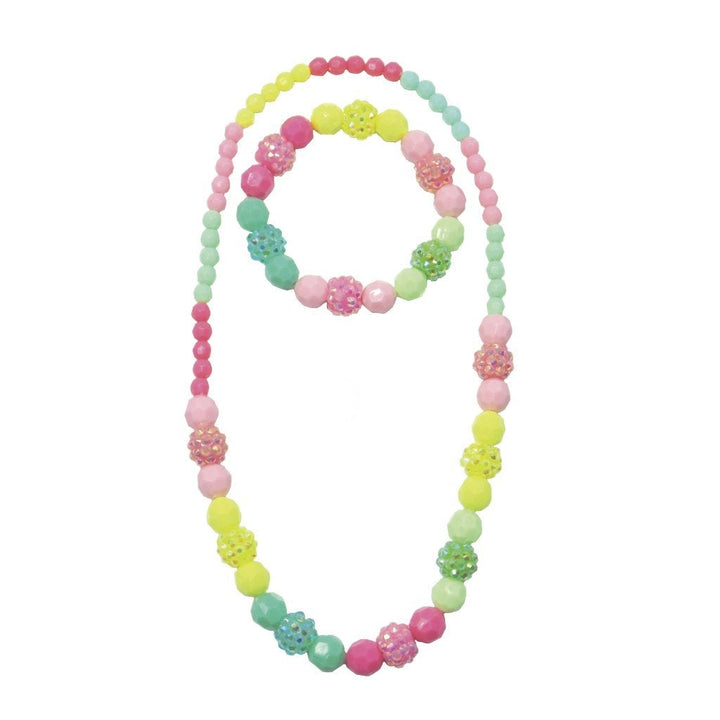 Great Pretenders Vividly Vibrant Necklace and Bracelet Set