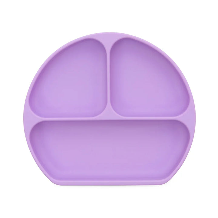 Bumkins Silicone Grip Dish - Lavender