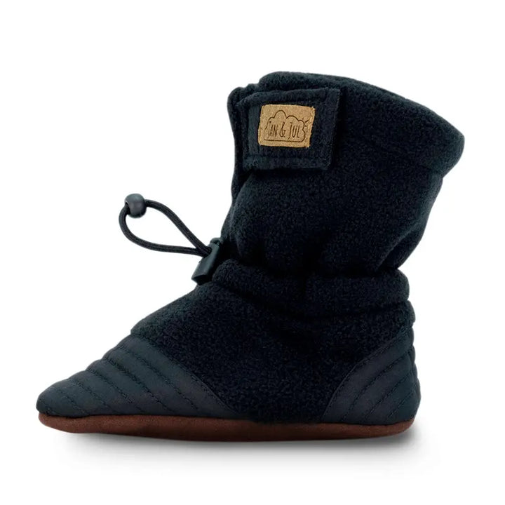 Jan &amp; Jul Stay-Put Cozy Booties - Black