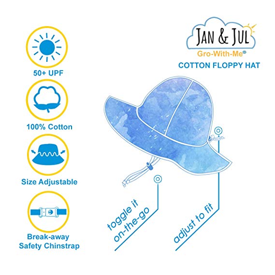 Jan &amp; Jul Cotton Floppy Hat - Wildflower