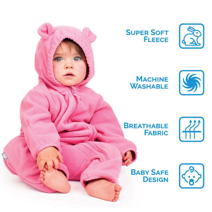 Jan &amp; Jul Fleece Suit - Navy
