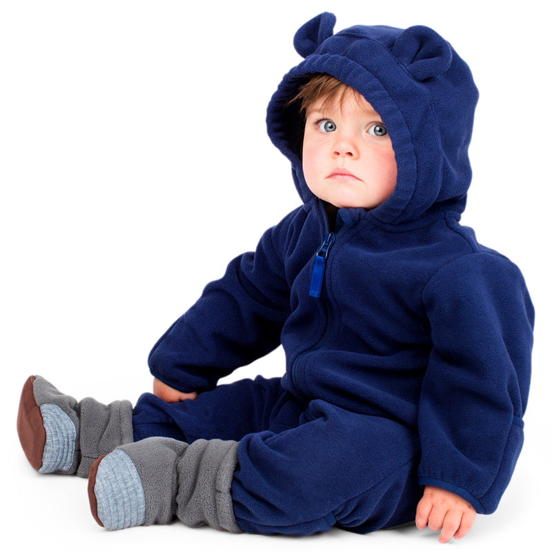 Jan &amp; Jul Fleece Suit - Navy