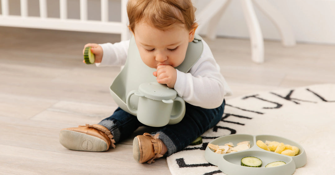 Glitter &amp; Spice Grow With Me Silicone Cup Snack Set