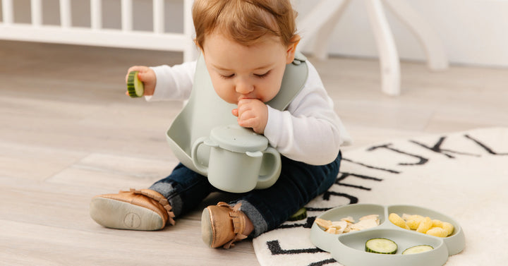 Glitter &amp; Spice Grow With Me Silicone Cup Snack Set