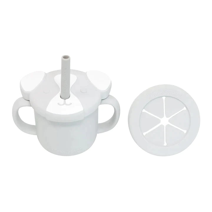 Glitter &amp; Spice Grow With Me Silicone Cup Snack Set