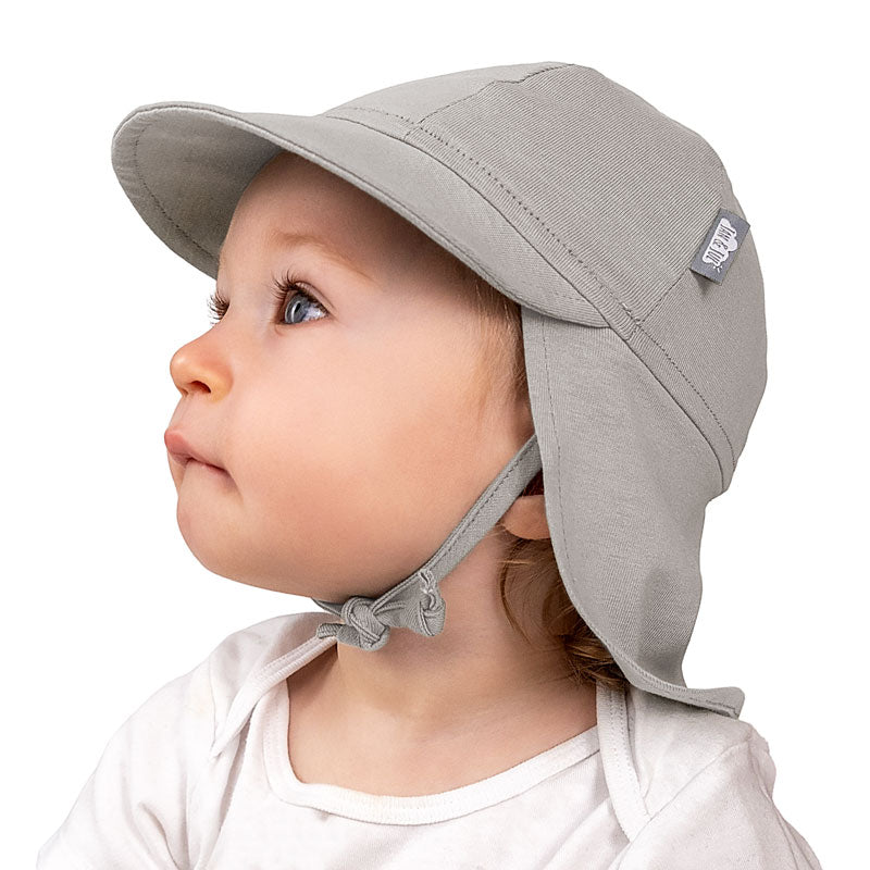 Jan &amp; Jul Sun Soft Baby Cap - Grey