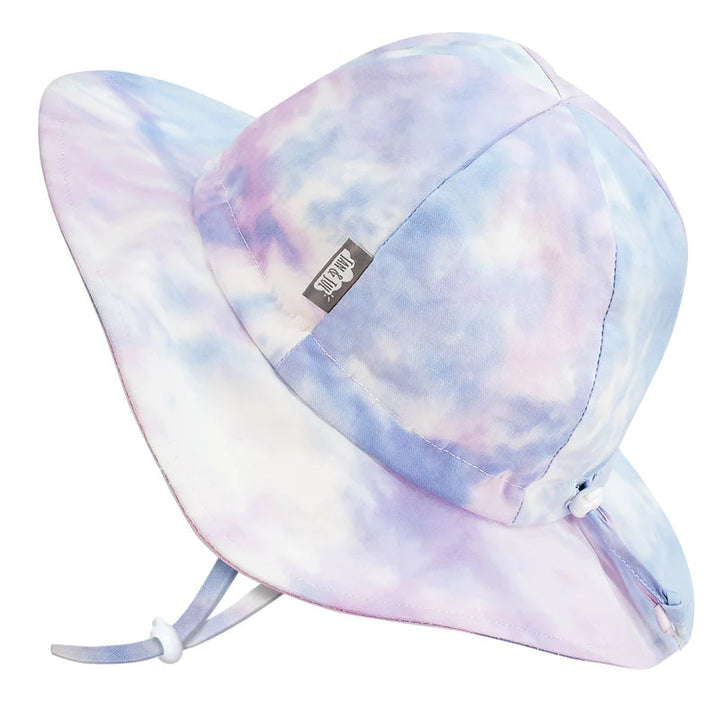 Jan &amp; Jul Cotton Floppy Hat - Cotton Candy Tie-Dye