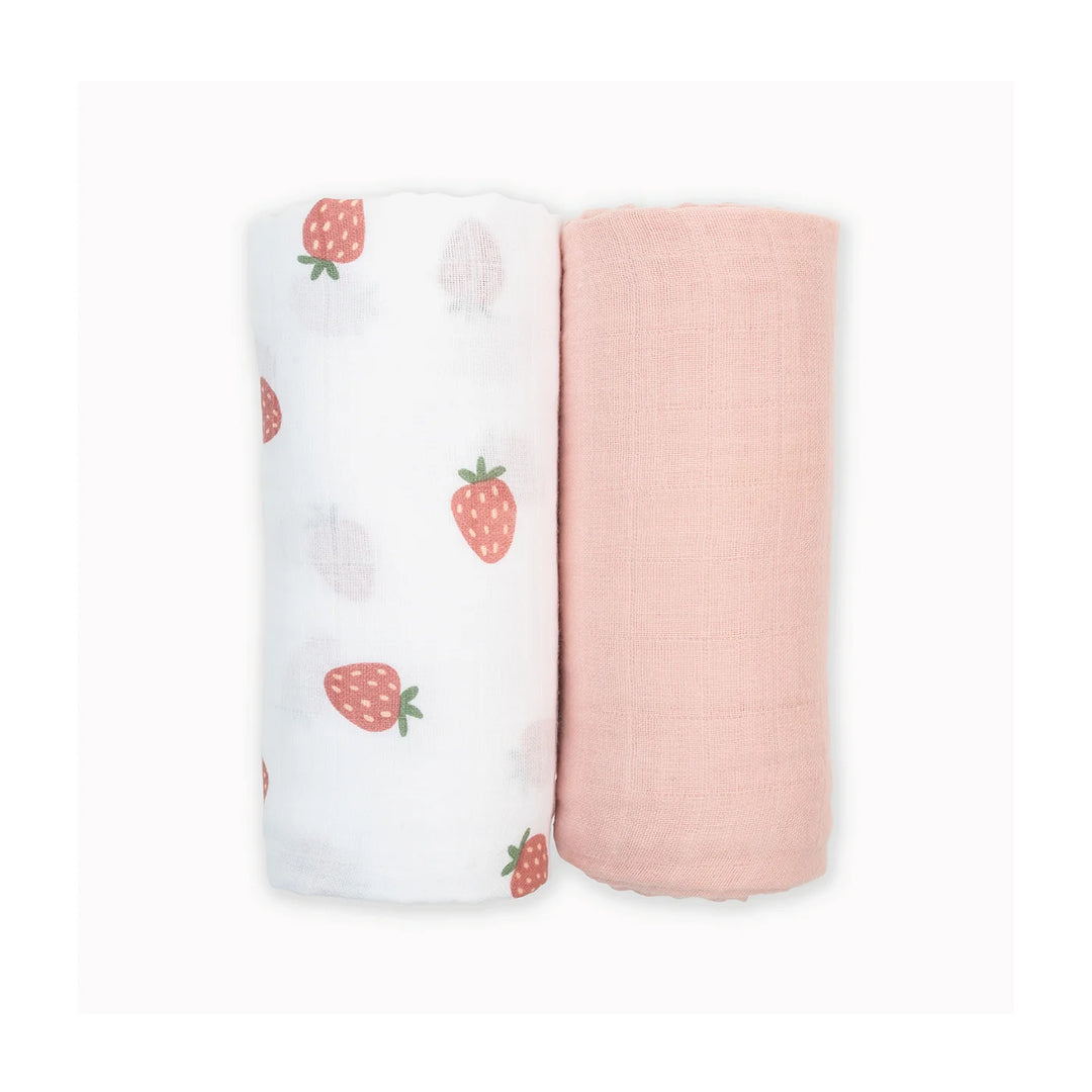 Lulujo Cotton Muslin Swaddles 2pk