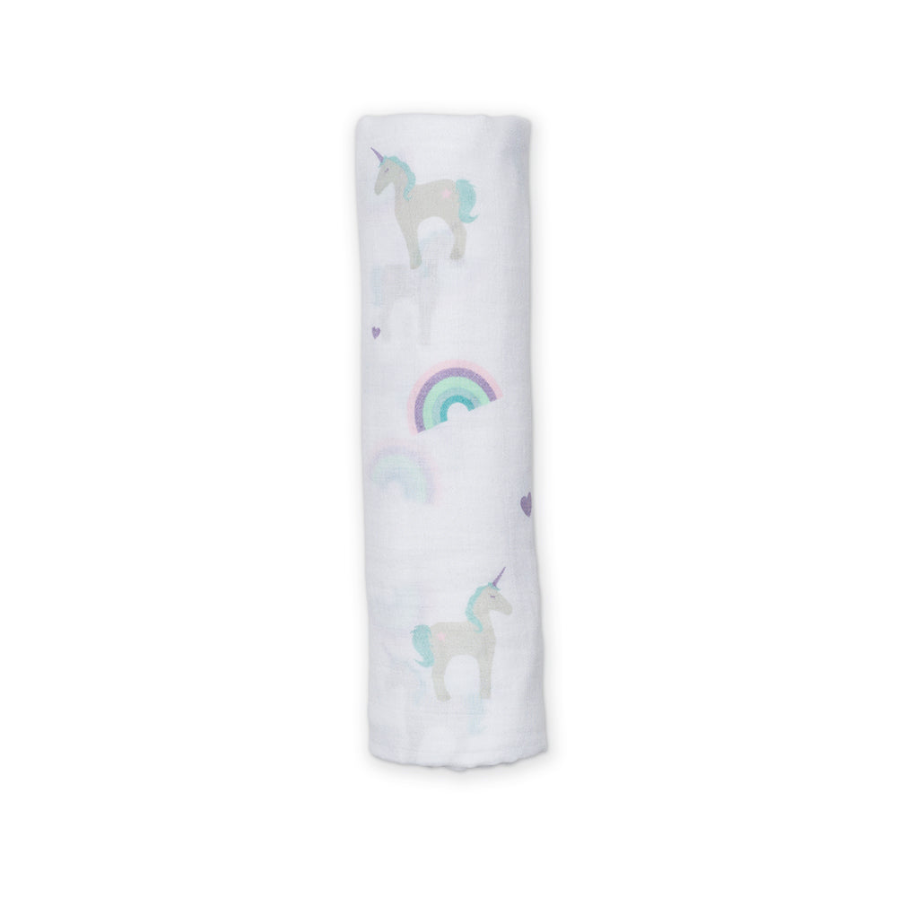 Lulujo Cotton Muslin Swaddle Blanket