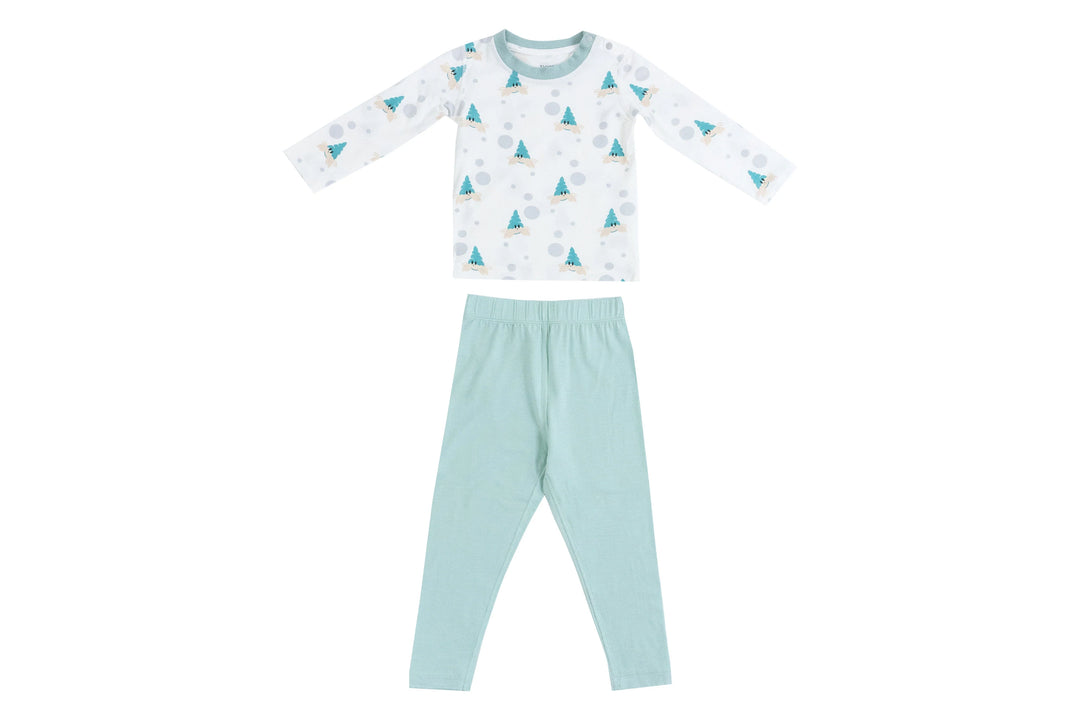 Nest Designs Bamboo Jersey Long Sleeve PJ Set