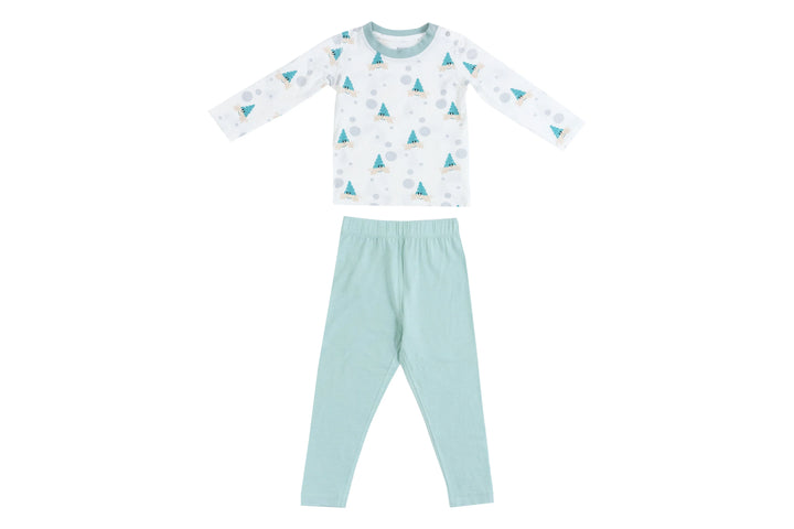 Nest Designs Bamboo Jersey Long Sleeve PJ Set