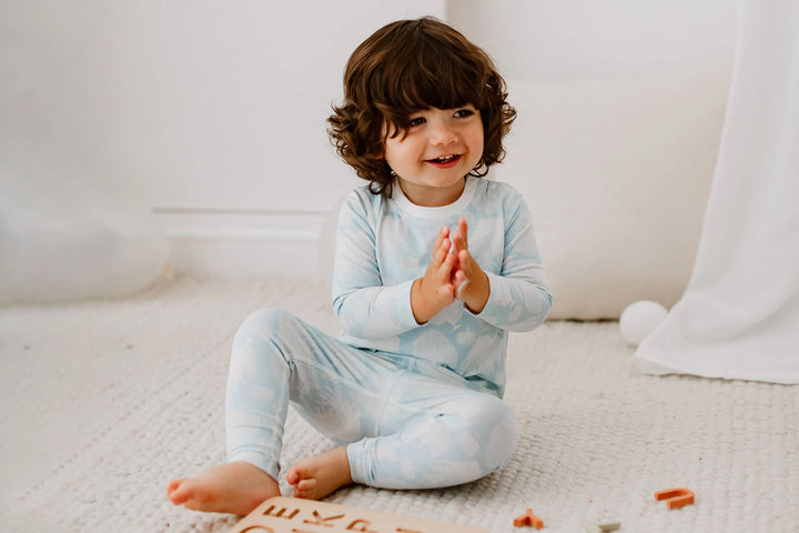 Nest Designs Bamboo Jersey Long Sleeve PJ Set