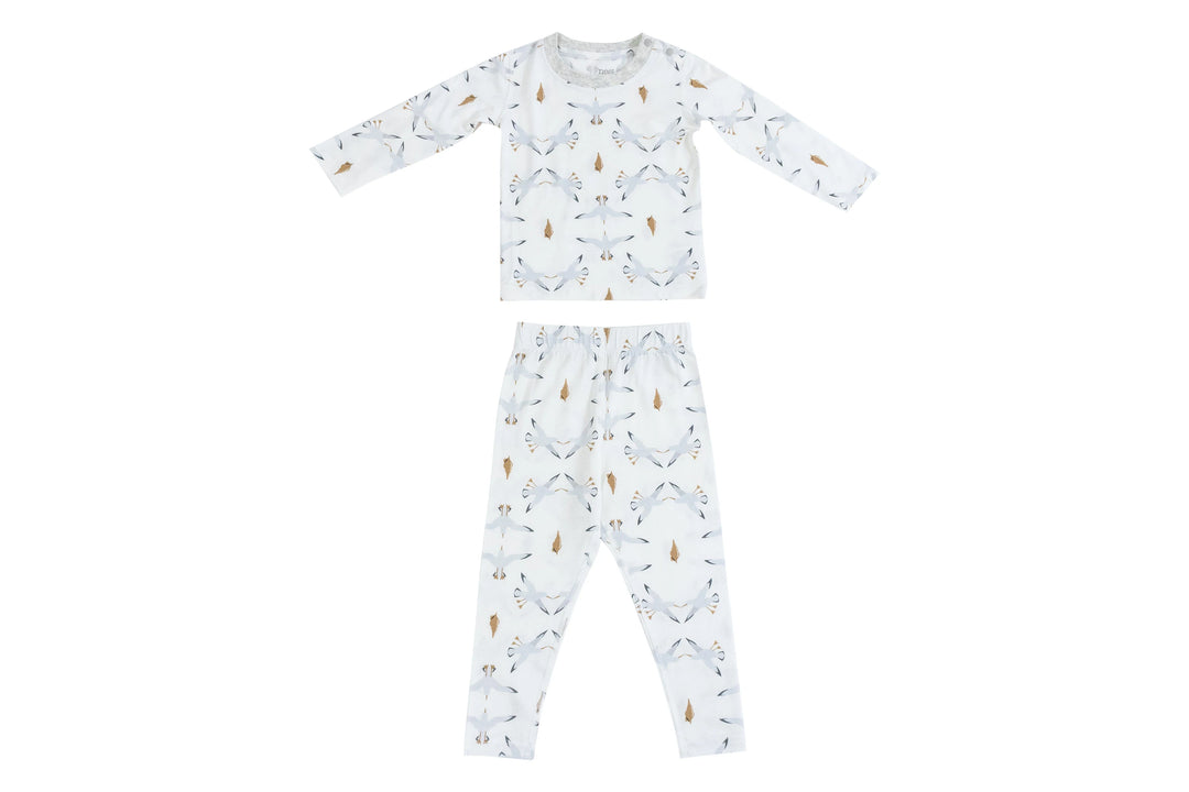 Nest Designs Bamboo Jersey Long Sleeve PJ Set