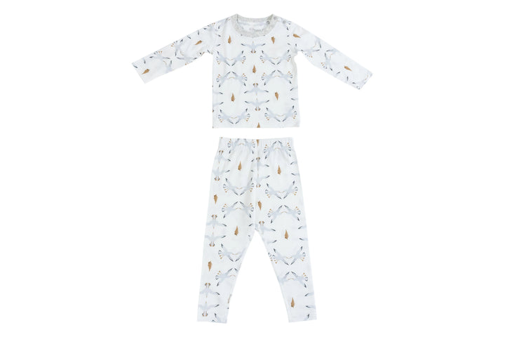 Nest Designs Bamboo Jersey Long Sleeve PJ Set