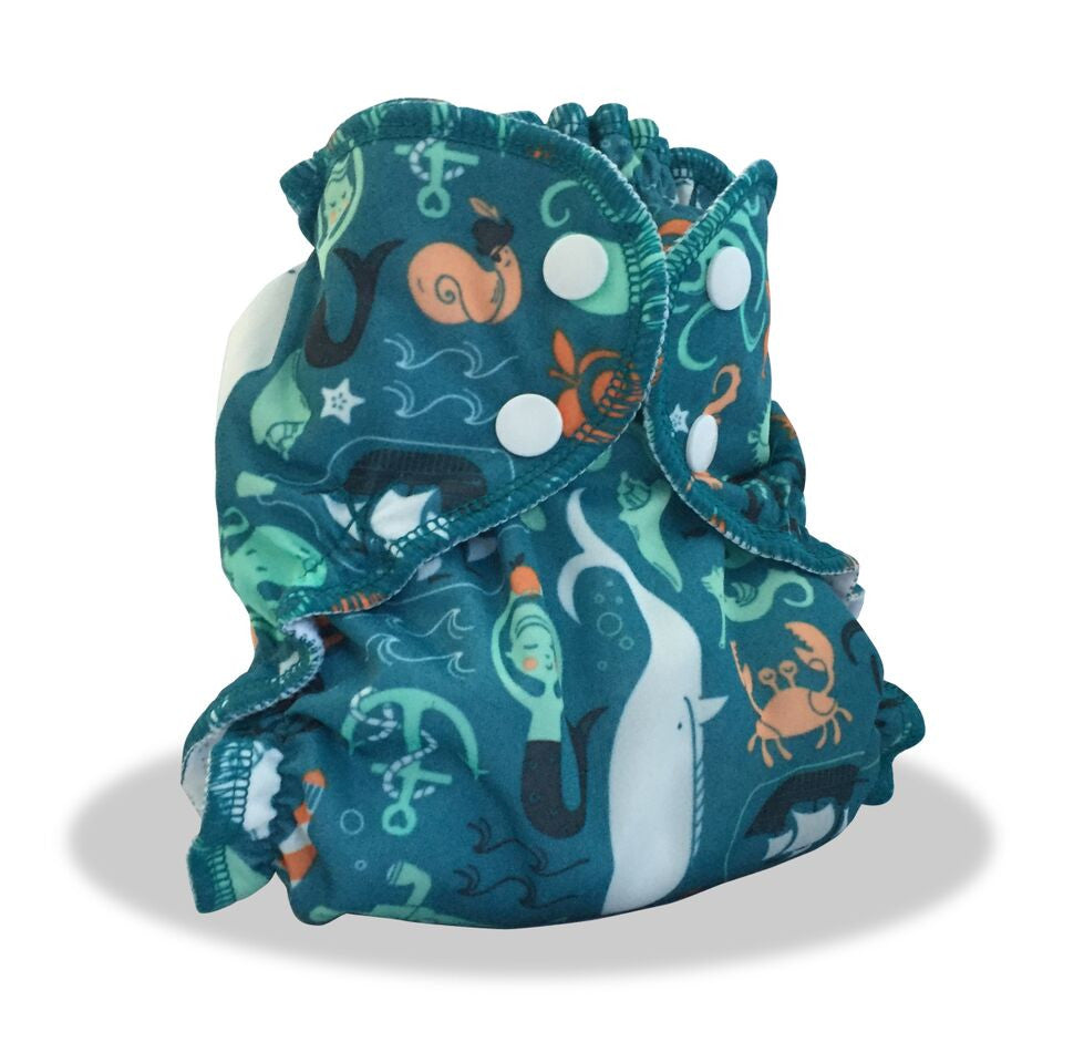AppleCheeks Exclusive for FluffyBottomBabies Ocean Playground Cover